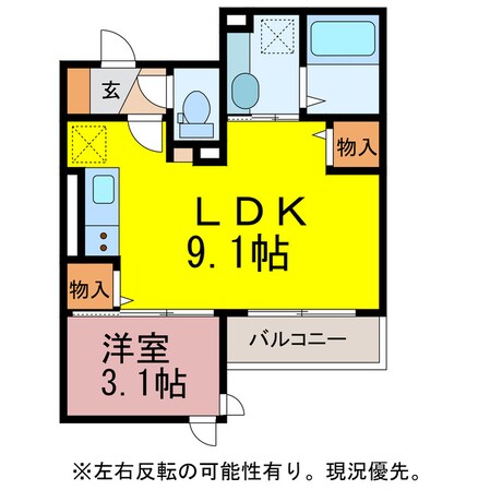 D-room　kumeの物件間取画像